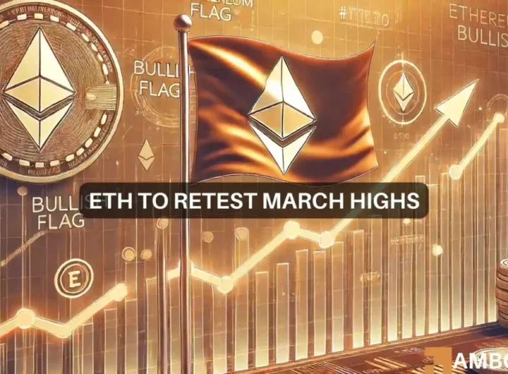 Ethereum’s bullish flag: A signal for investors to prepare for gains?