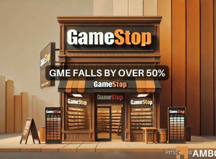 GameStop [GME] price falls 55% in 7 days, 76% down from ATH: What’s next?