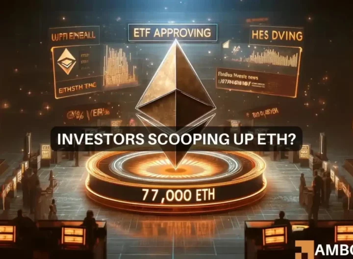 777,000 Ethereum moved post-ETF approval: Impact on ETH?