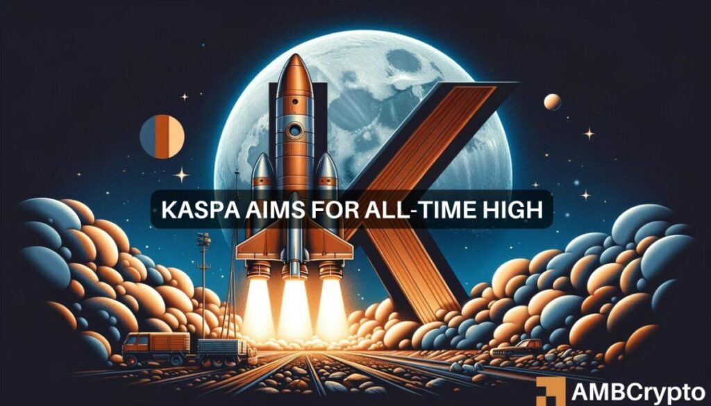 Kaspa crypto jumps 28%: Will it hit alt=