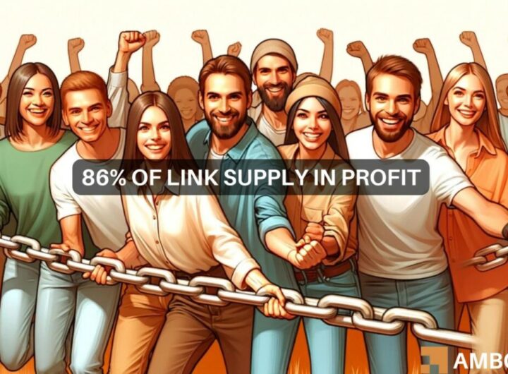 Chainlink ranks #3 in gains: Joins BTC, ETH with 86% LINK in profit