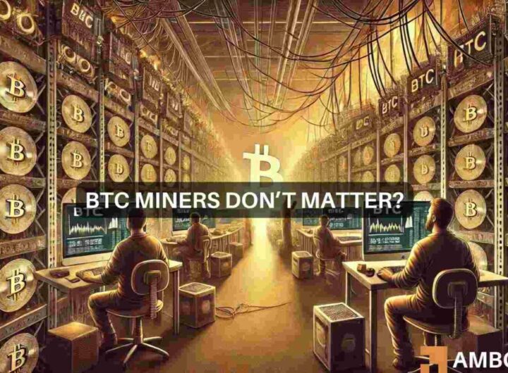 Bitcoin: ‘These miners no longer matter to the price’ – Analyst