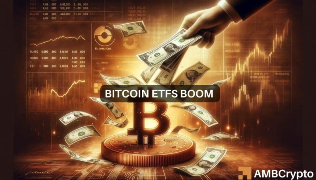 Bitcoin ETFs flooded with billions, but BTC stands still – Why?