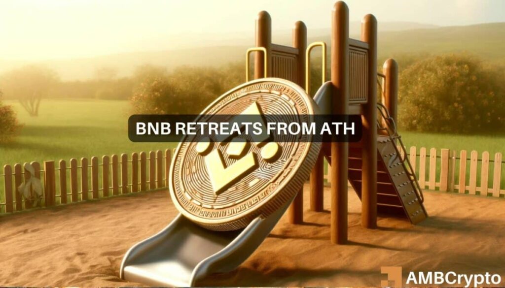 BNB backslides after hitting ATH: What to expect this week