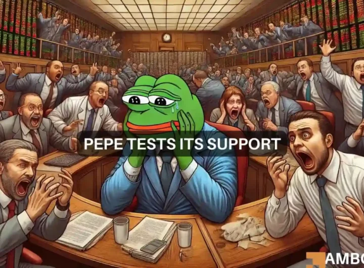 PEPE slides below key support level: Analyzing the impact