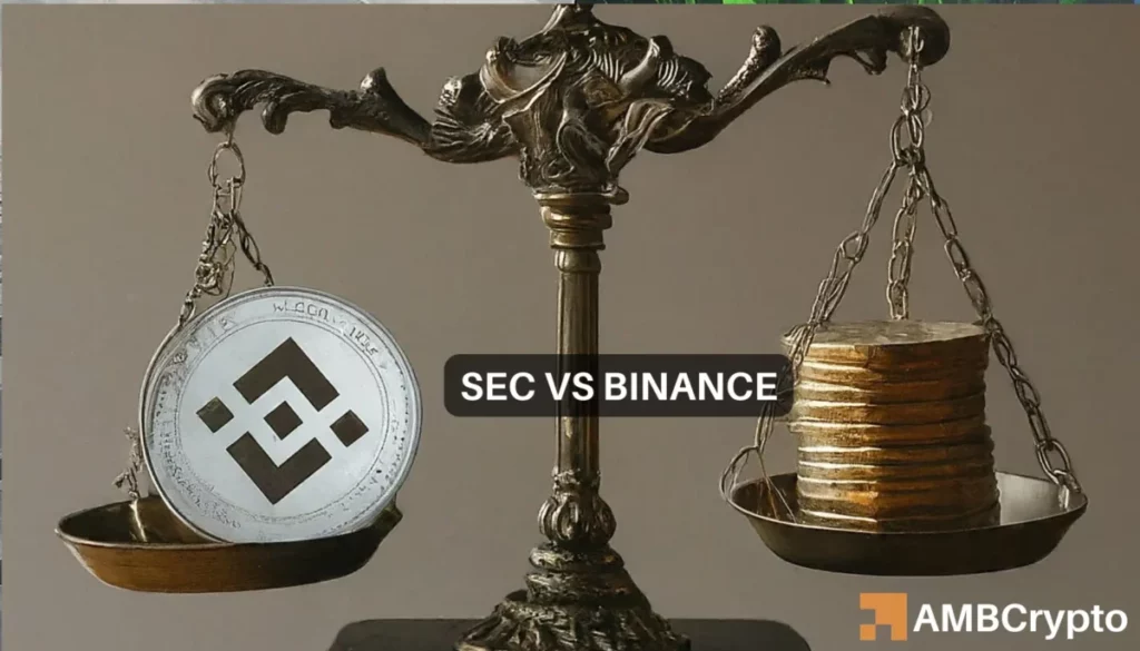 SEC targets Binance staking in lawsuit, BNB up despite uncertainty