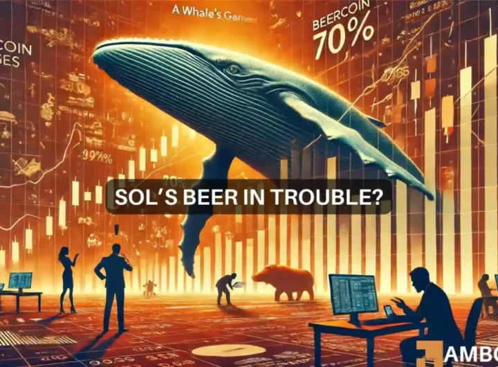 Solana’s BEERCOIN plunges 70%: Whale manipulation at play?