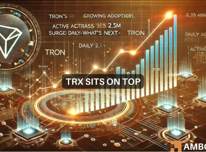 Tron’s daily active users hit 2.5M: Here’s what it means for TRX prices