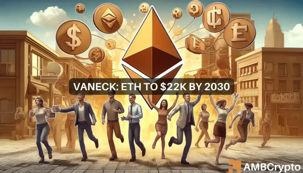 Ethereum price to hit ,000 by 2030: VanEck predicts