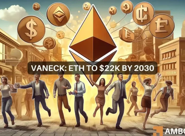 Ethereum price to hit ,000 by 2030: VanEck predicts