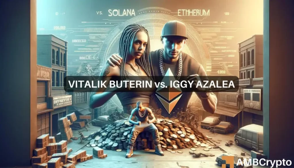 Vitalik Buterin vs. Iggy Azalea after MOTHER’s 1200% hike