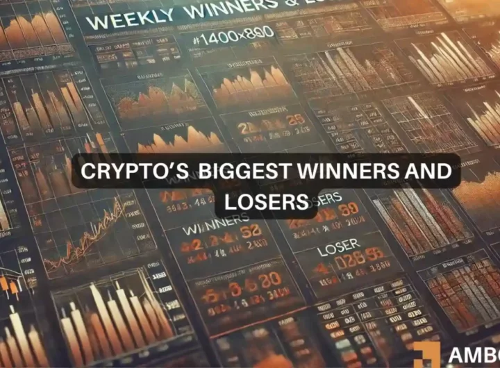 Crypto market’s weekly winners and losers – MOG, KAS, PENDLE, WLD