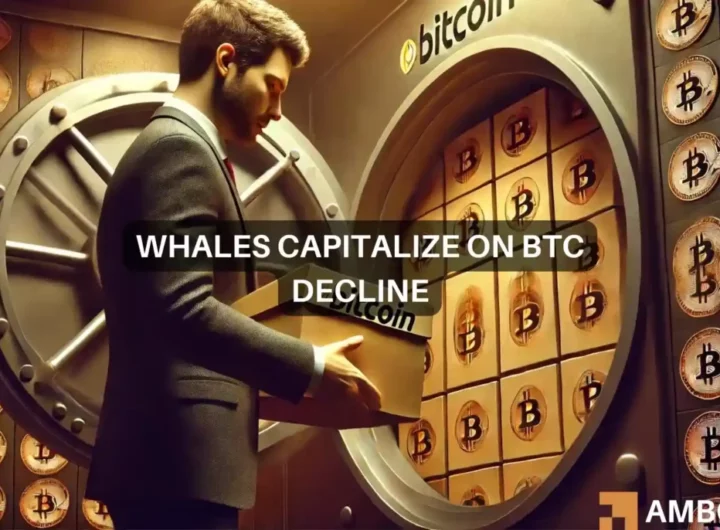 Bitcoin: Whales make risky .3 billion bet as BTC tumbles