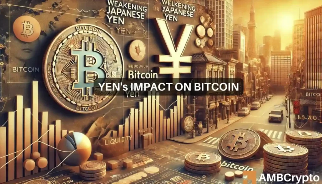 Bitcoin poised for growth as Japanese Yen hits record low