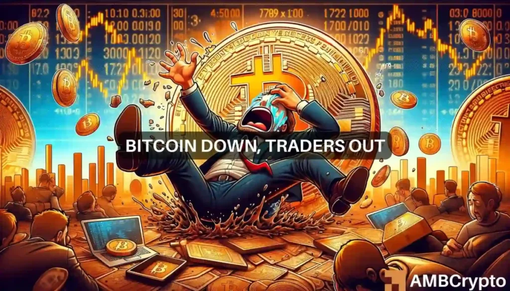 Bitcoin’s slip below K triggers 0 million liquidations – All the details