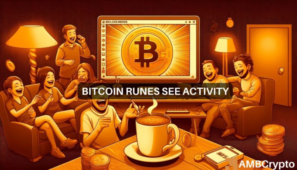 Market blues? Not for Bitcoin Runes! DOG, CATS hit new highs