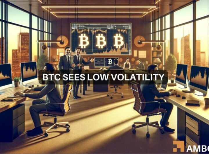 Bitcoin’s low volatility will have THIS effect on BTC prices