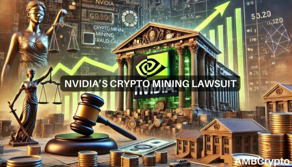 Nvidia crypto mining lawsuit sees silver lining – Stock rises 3.5%