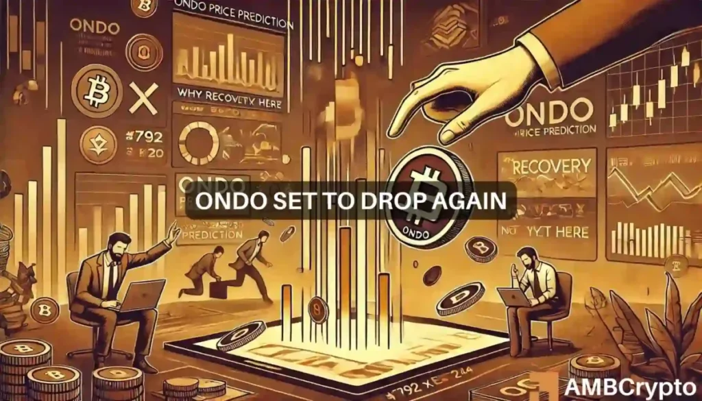 ONDO price prediction: Checking why recovery is not yet here