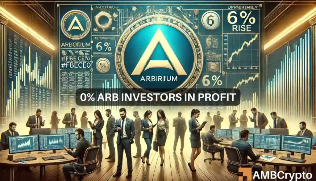 0% Arbitrum HODLers at a profit: But is ARB’s 6% rise a sign of hope?