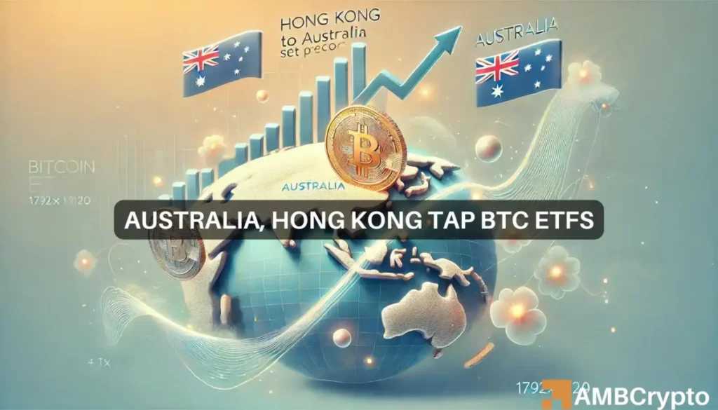 Bitcoin ETF creates records, from Hong Kong to Australia, as BTC rises 4%