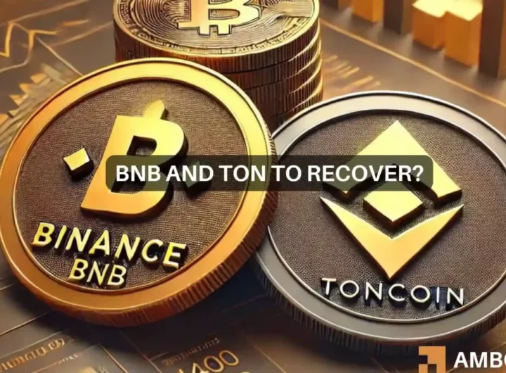 Binance, Toncoin shed gains: A rough start to the week for top cryptos