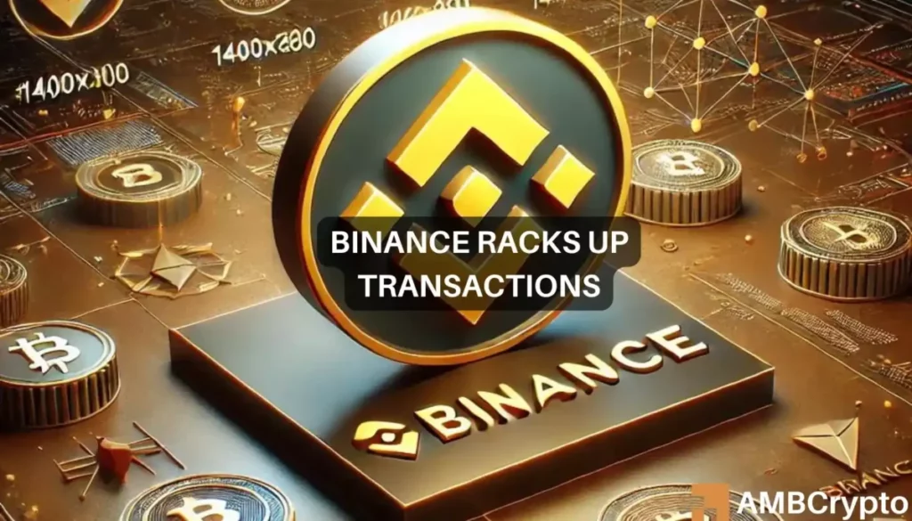 BNB price doubles as Binance chain logs billions in transactions