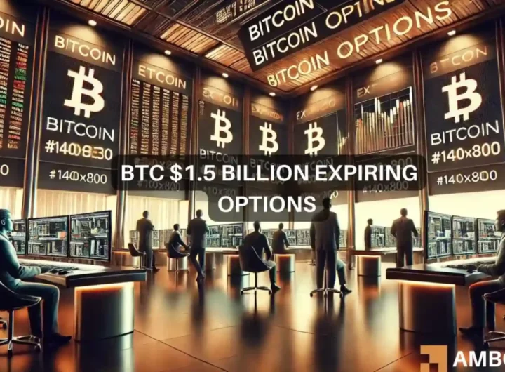 1 billion Bitcoin options set to expire as whales sell off: What’s next?