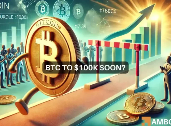 Bitcoin eyes 0k milestone: Just one hurdle left to clear!