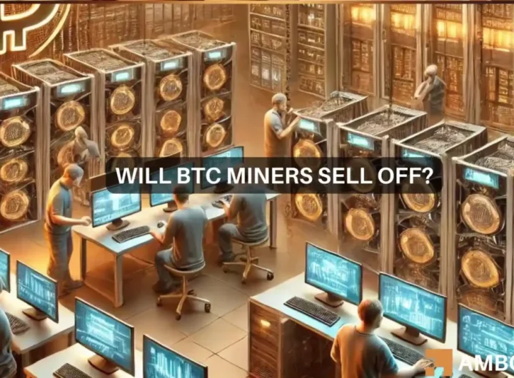 Bitcoin below k: Did miners play a part in the drop?