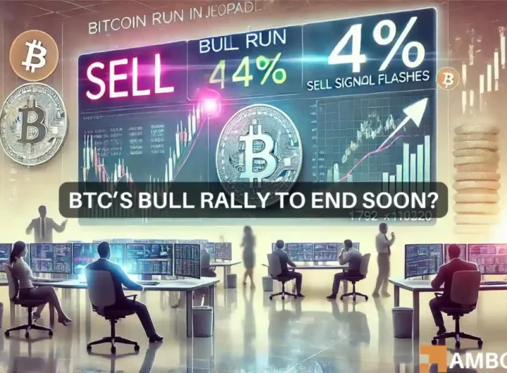 Bitcoin traders, here’s why you should watch out for this sell signal!