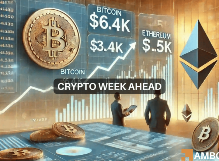 Crypto week ahead: Will Bitcoin, Ethereum hit new highs?