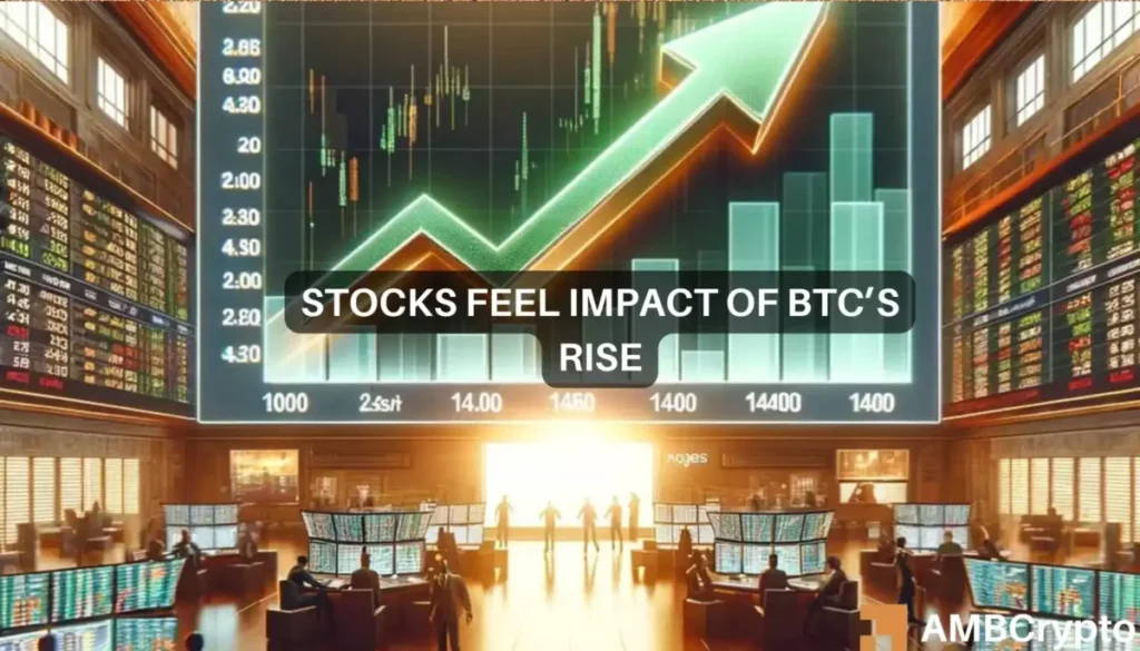 Crypto stocks soar with BTC amid turbulence following Trump incident