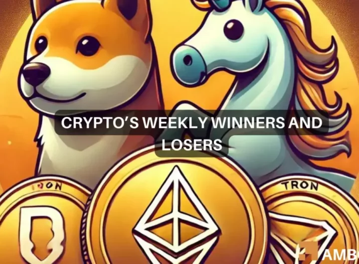 Crypto market’s weekly winners and losers – WIF, WLD, UNI, TRX