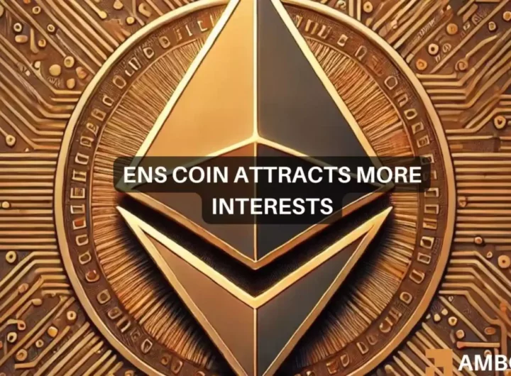 ENS coin tops the charts with a 30% gain in a single day