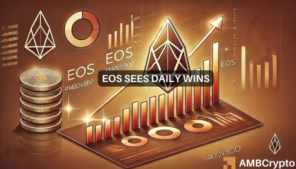 EOS crypto rallies 12% in 7 days: Will the token reach ?