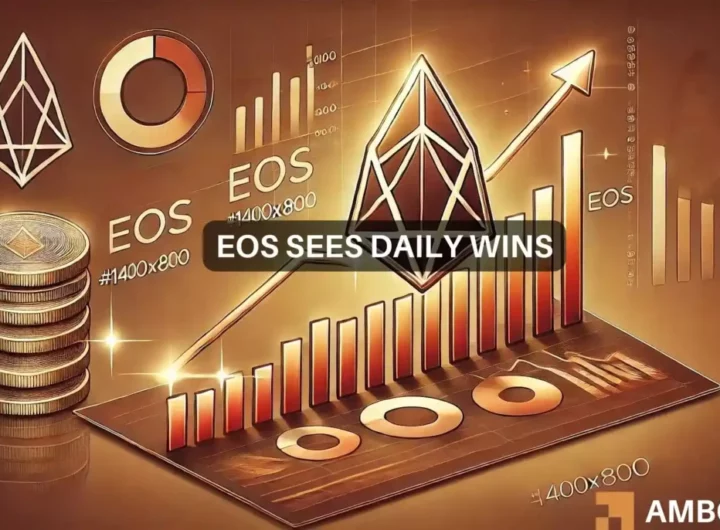 EOS crypto rallies 12% in 7 days: Will the token reach ?