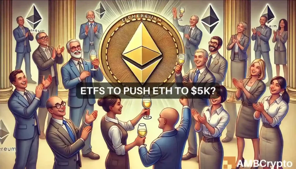 Ethereum to 00 after Spot ETF launch? These market trends could be key…