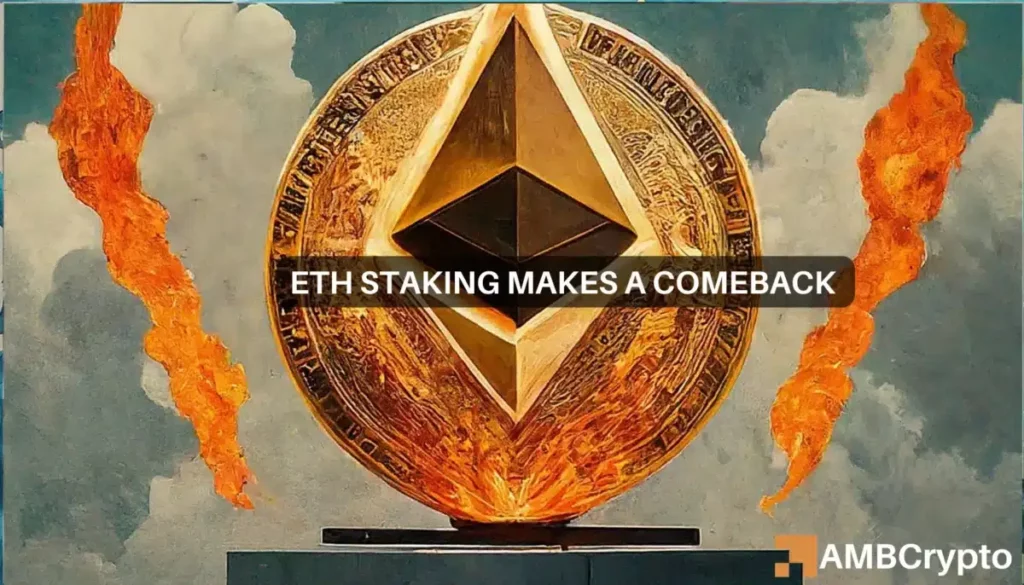 Staking frenzy grips Ethereum: 33.9% of ETH now staked