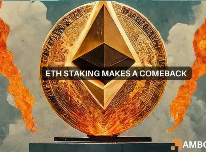 Staking frenzy grips Ethereum: 33.9% of ETH now staked