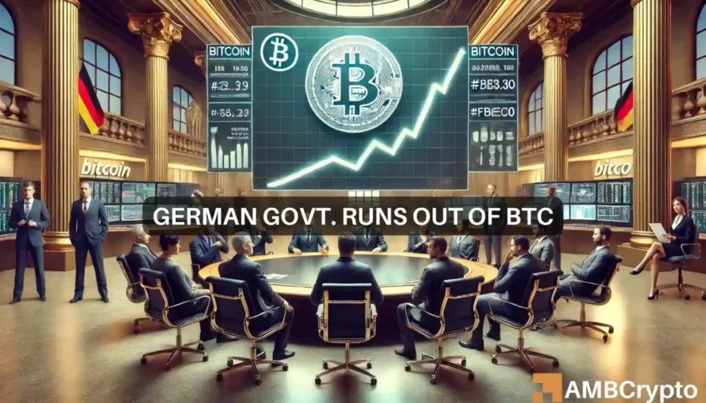 Germany’s Bitcoin sell-off – Assessing the impact of 50K BTC being offloaded