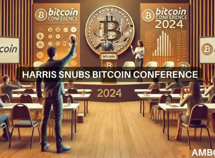 Trump in spotlight as Kamala Harris opts out of Bitcoin conference – What now?