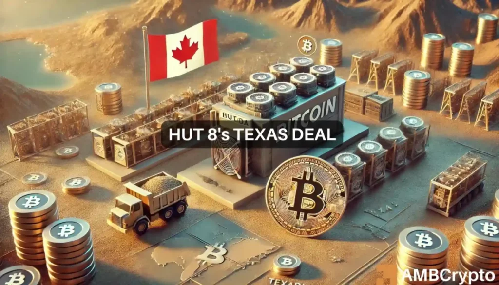 Bitcoin mining: Hut 8 expands to Texas amid drop in BTC miner revenues