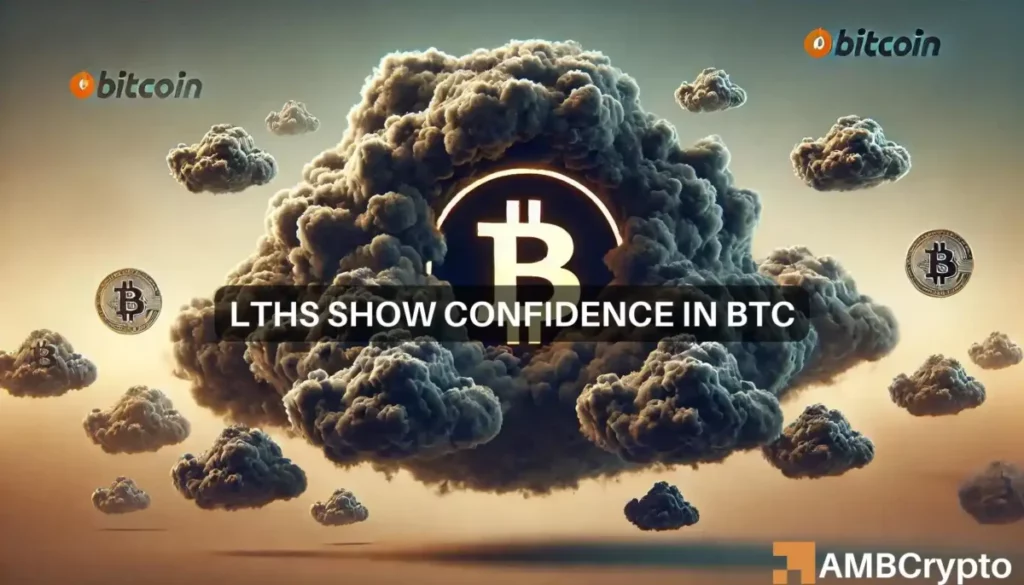 Bitcoin at k: Can long-term holder confidence push BTC higher?