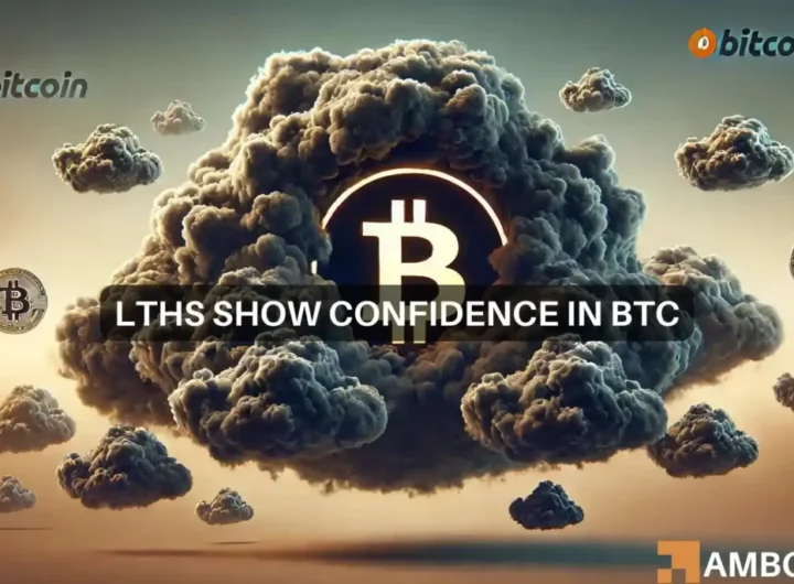 Bitcoin at k: Can long-term holder confidence push BTC higher?