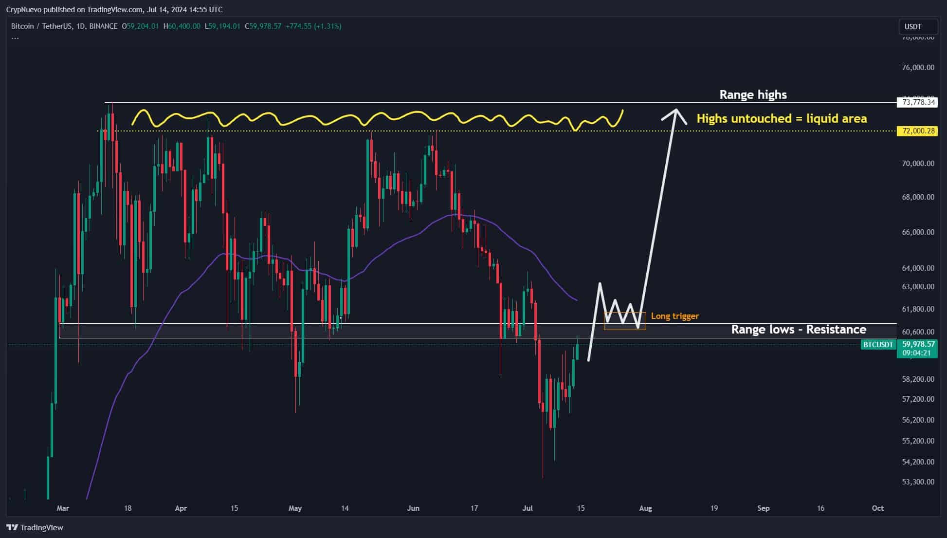 Bitcoin 1-day Chart