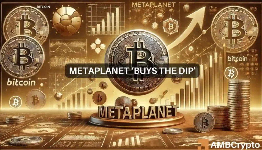 Japan’s MicroStrategy Metaplanet ‘buys the dip,’ invests 400M yen in Bitcoin