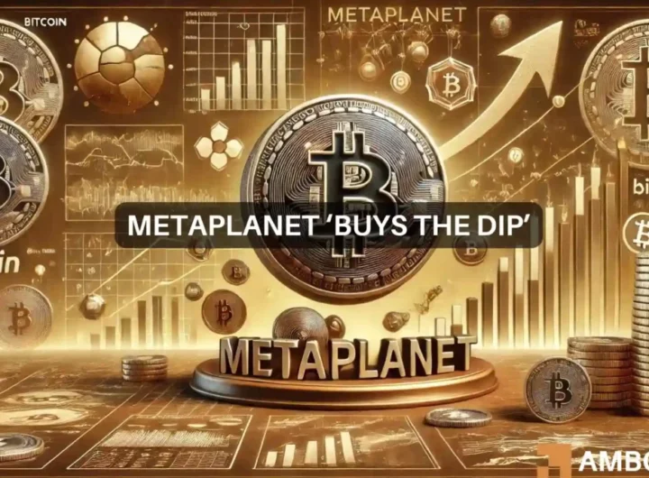 Japan’s MicroStrategy Metaplanet ‘buys the dip,’ invests 400M yen in Bitcoin