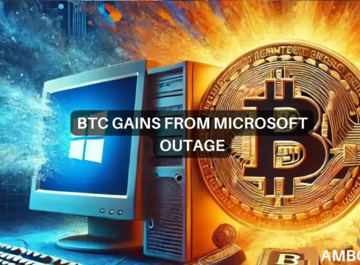 Microsoft outage: How Bitcoin thrived during the global IT shutdown