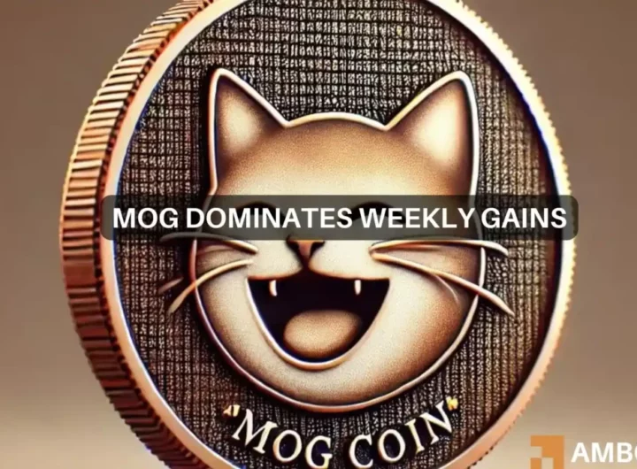 Mog coin smashes 100% gains in 7 days: Will MOG’s bull run continue?